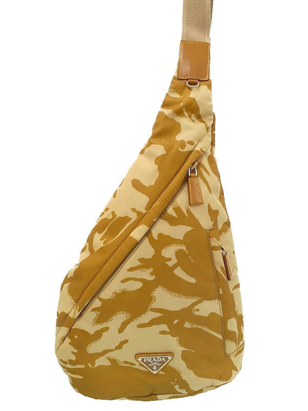 Prada Re Leather Backpack Body Bag